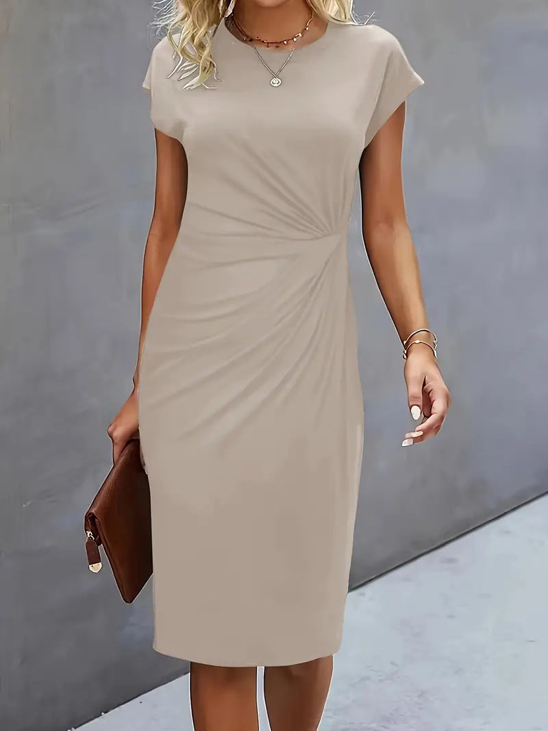 Anna | Stylish Round Neck Dress