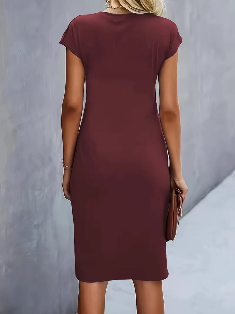 Anna | Stylish Round Neck Dress