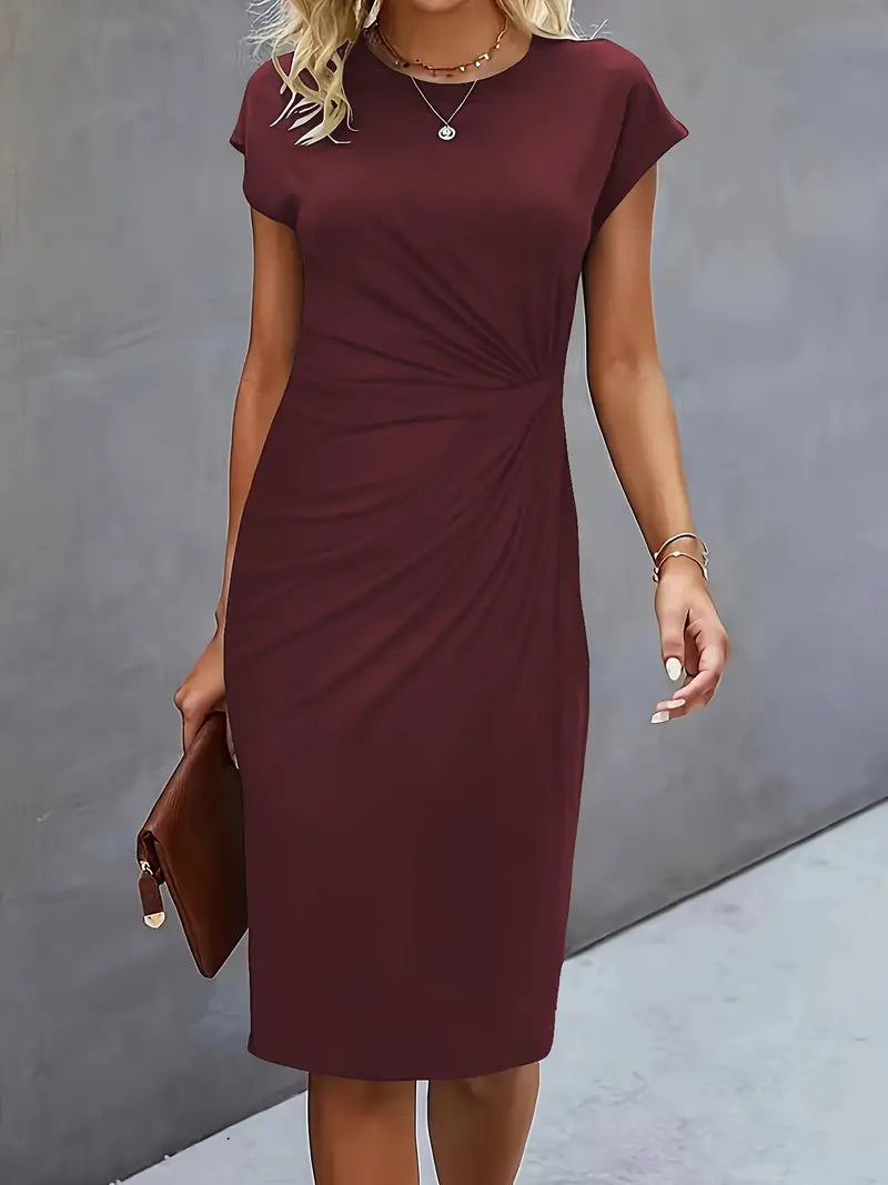 Anna | Stylish Round Neck Dress