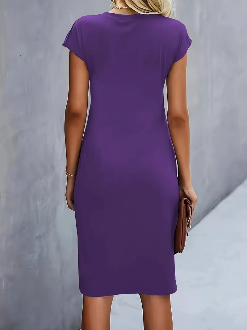 Anna | Stylish Round Neck Dress