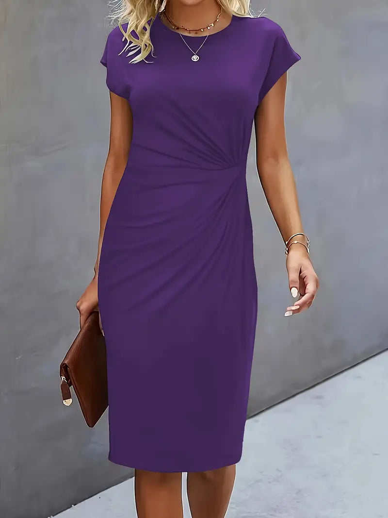 Anna | Stylish Round Neck Dress