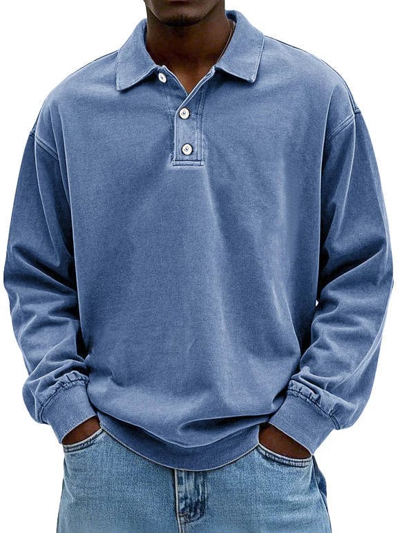 Michael Long Sleeve Polo Shirt