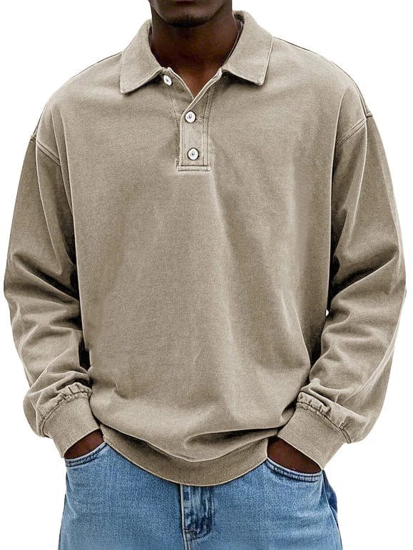 Michael Long Sleeve Polo Shirt
