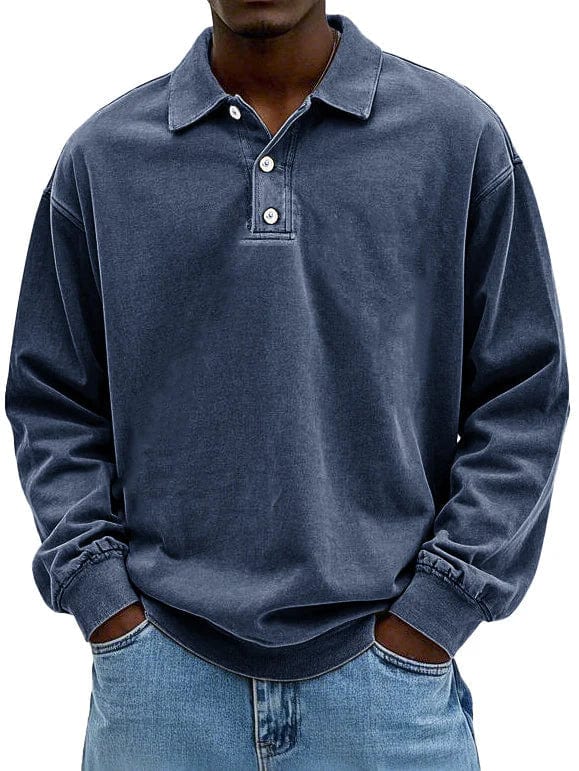 Michael Long Sleeve Polo Shirt