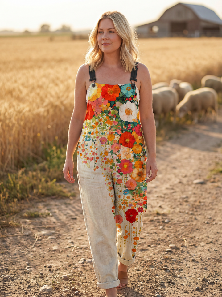 Lunara | Floral Relaxed Jumpsuit