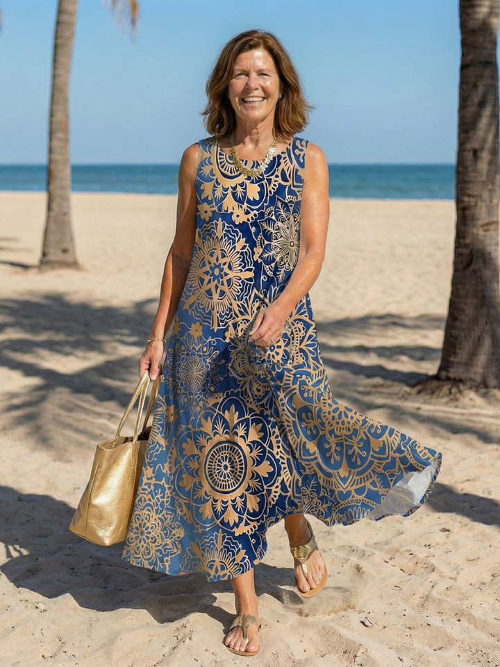 Orlena | Open Air Midi Dress
