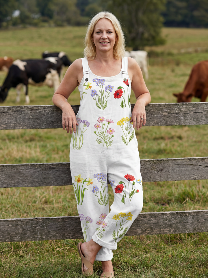 Marvella | Garden Strap Jumpsuit