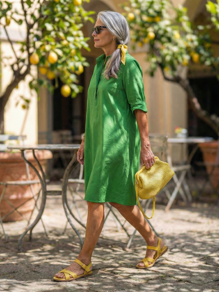 Naila | Morning Garden Dress