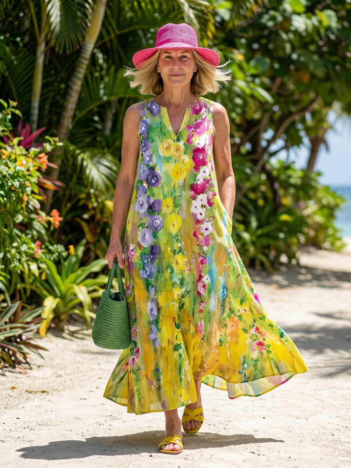 Zalina | Light Flow Maxi Dress