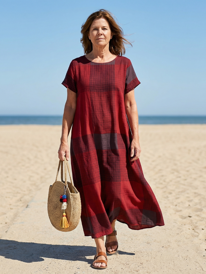 Soraya | Relaxed Line Midi Dress
