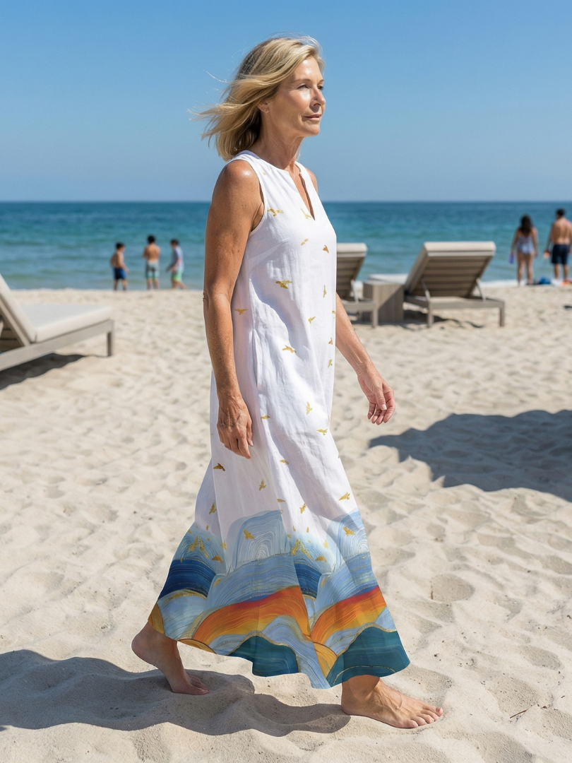 Selora | Calm Line Maxi Dress