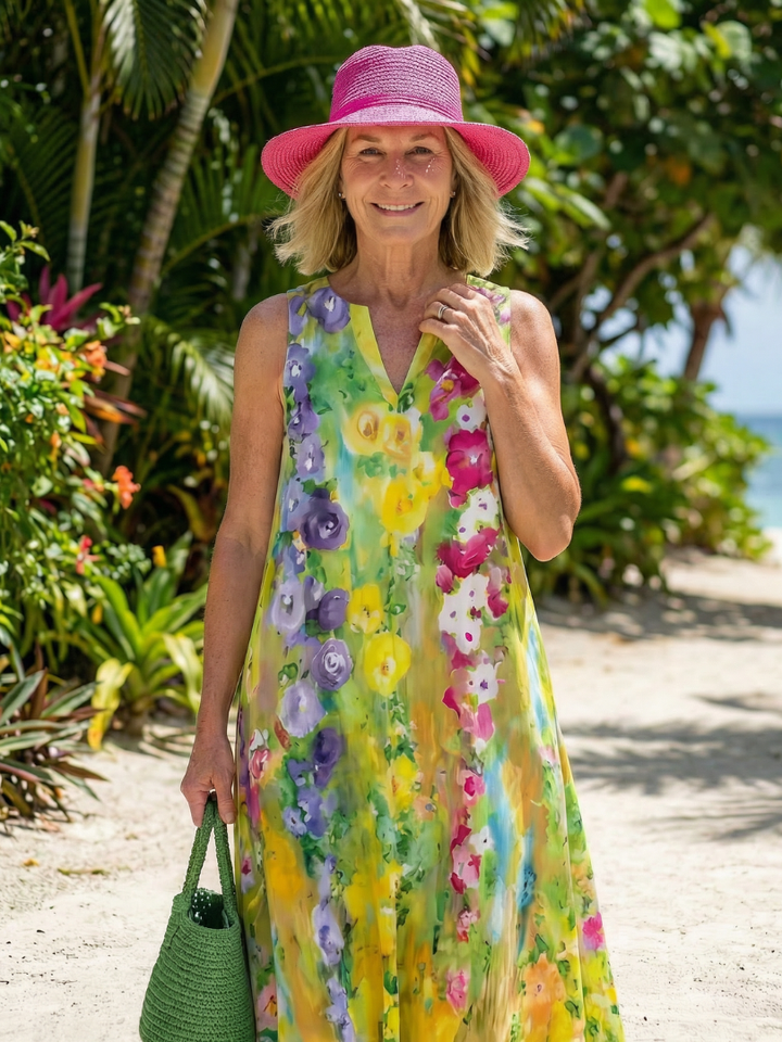 Zalina | Light Flow Maxi Dress