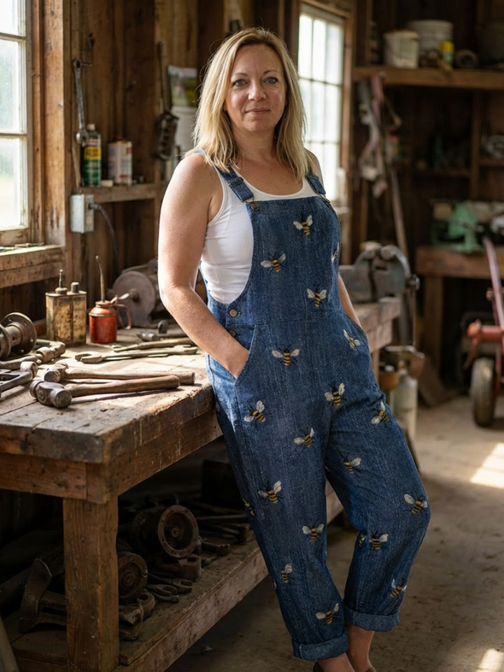 Melira | Bee Strap Jumpsuit