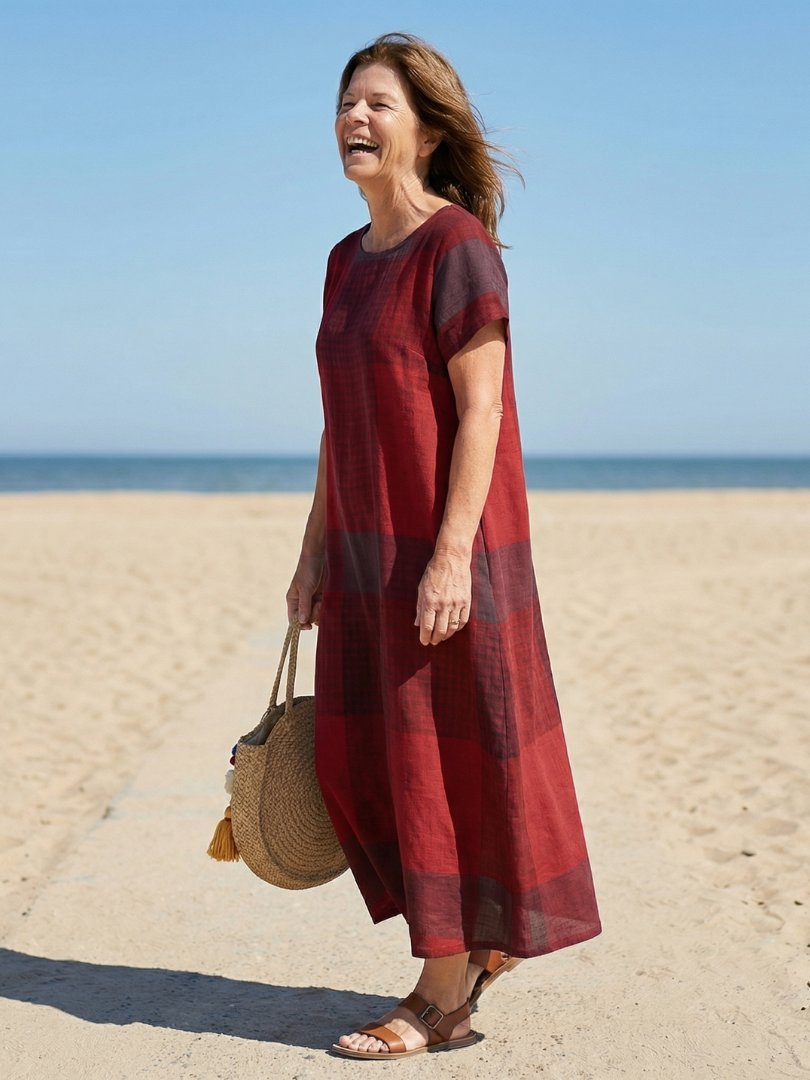 Soraya | Relaxed Line Midi Dress