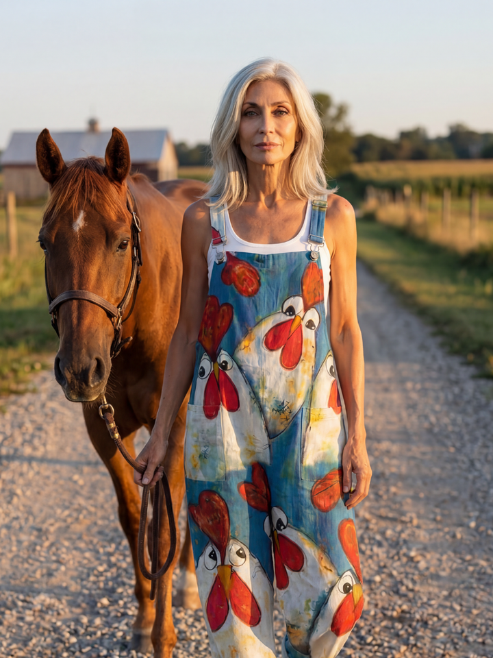 Zanira | Playful Motif Jumpsuit
