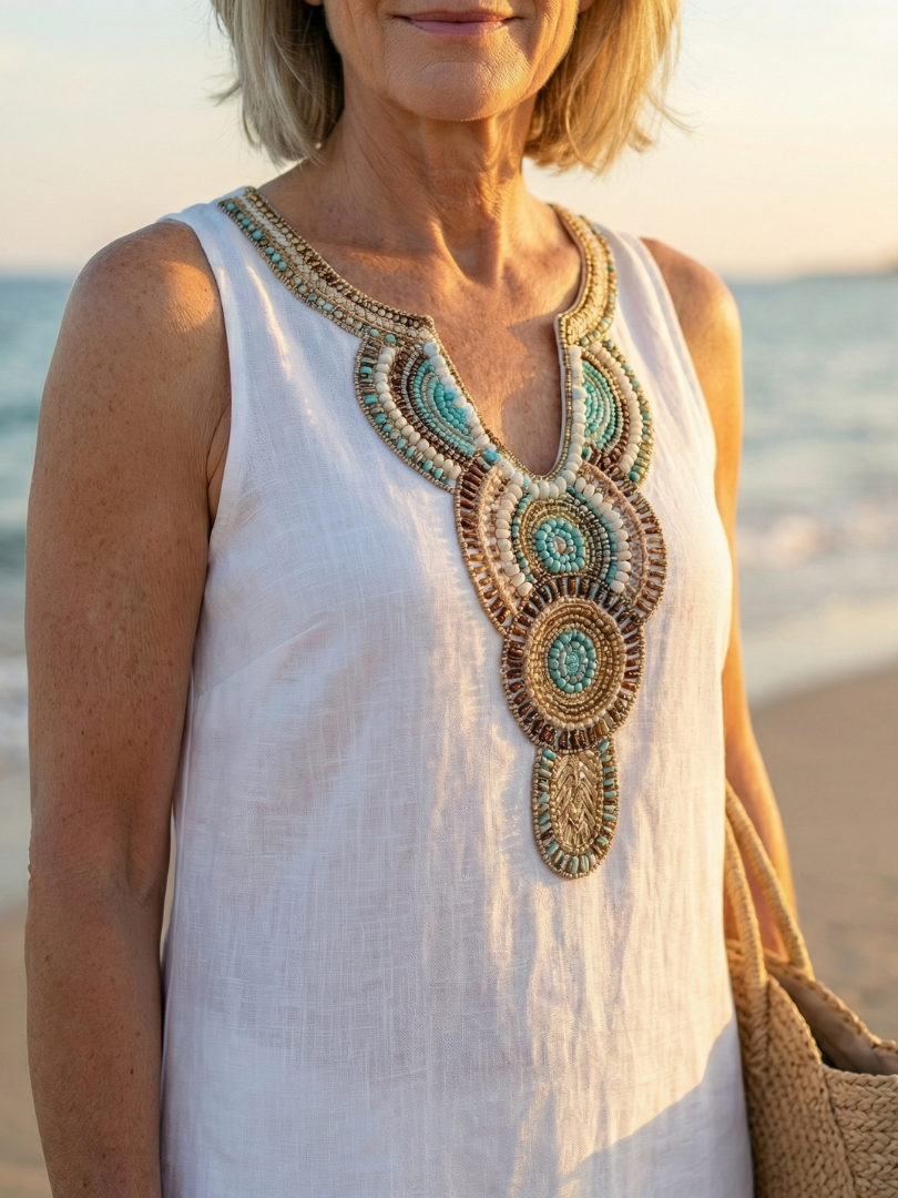 Calira | Airy Flow Midi Dress