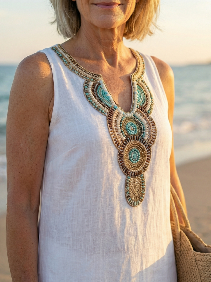 Calira | Airy Flow Midi Dress