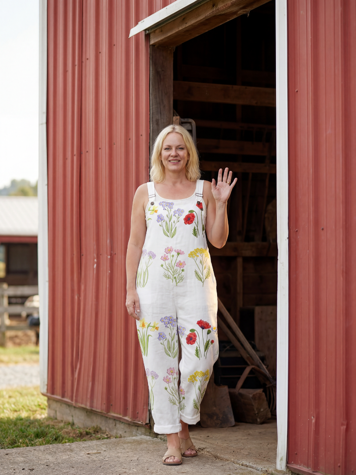 Marvella | Garden Strap Jumpsuit