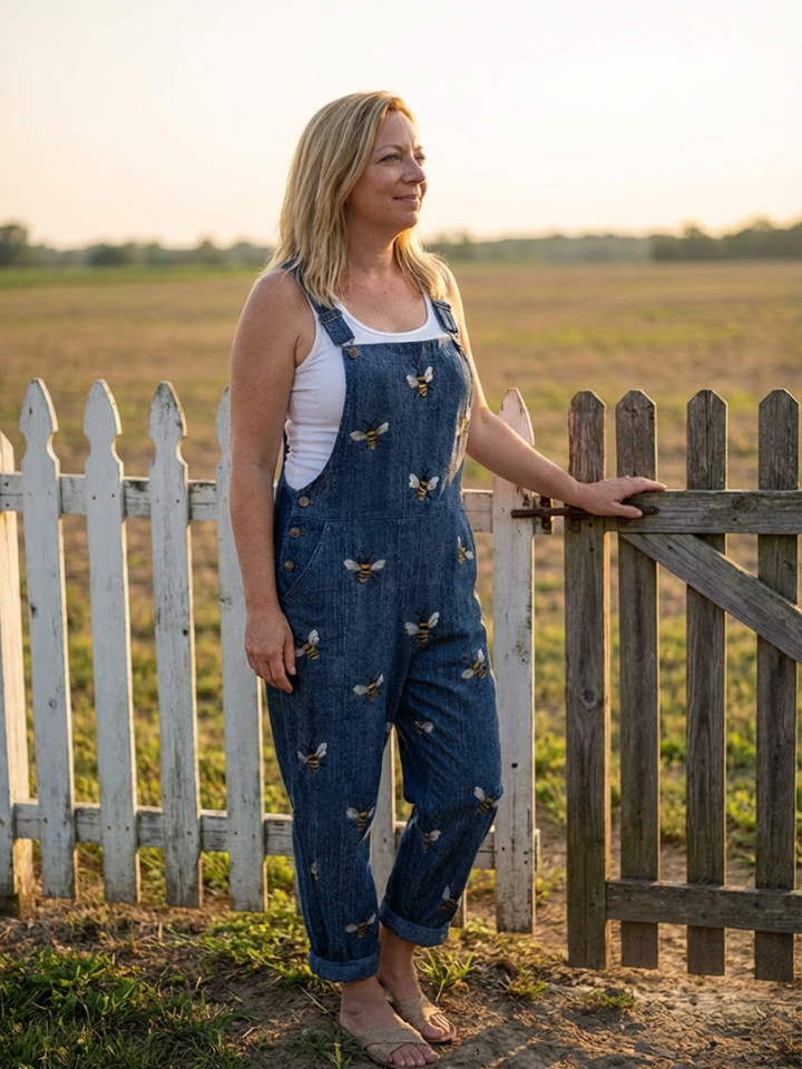 Melira | Bee Strap Jumpsuit