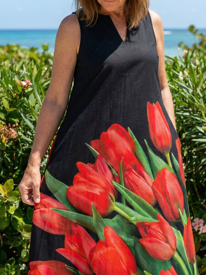 Sienna | Soft Rose Maxi Dress