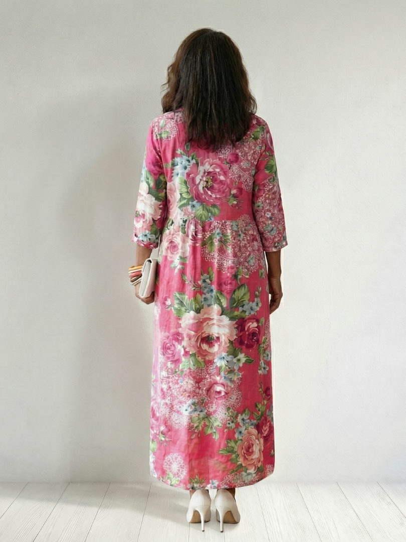 Elowen | Garden Bloom Midi Dress