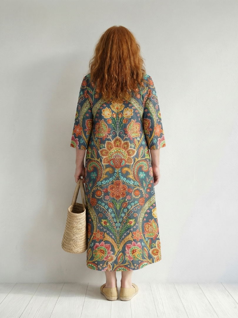 Norelle | Easy Shape Garden Midi Dress