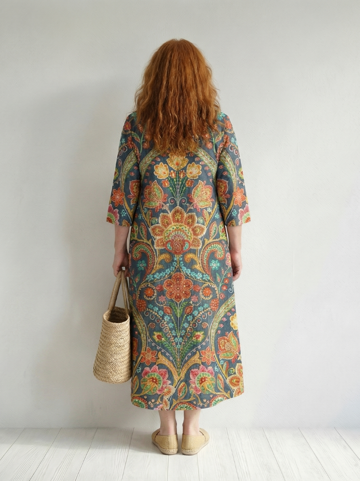 Norelle | Easy Shape Garden Midi Dress