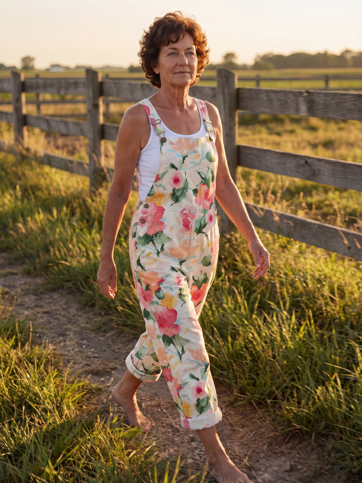 Lunelle | Soft Floral Jumpsuit