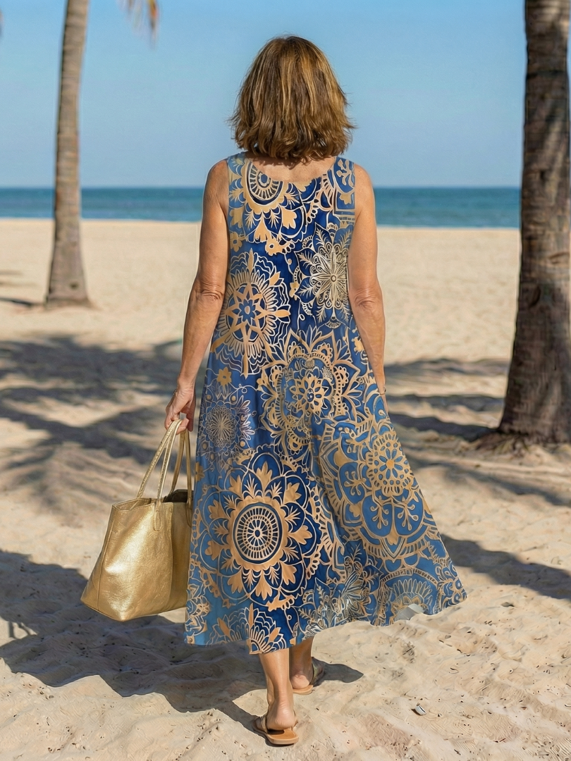 Orlena | Open Air Midi Dress