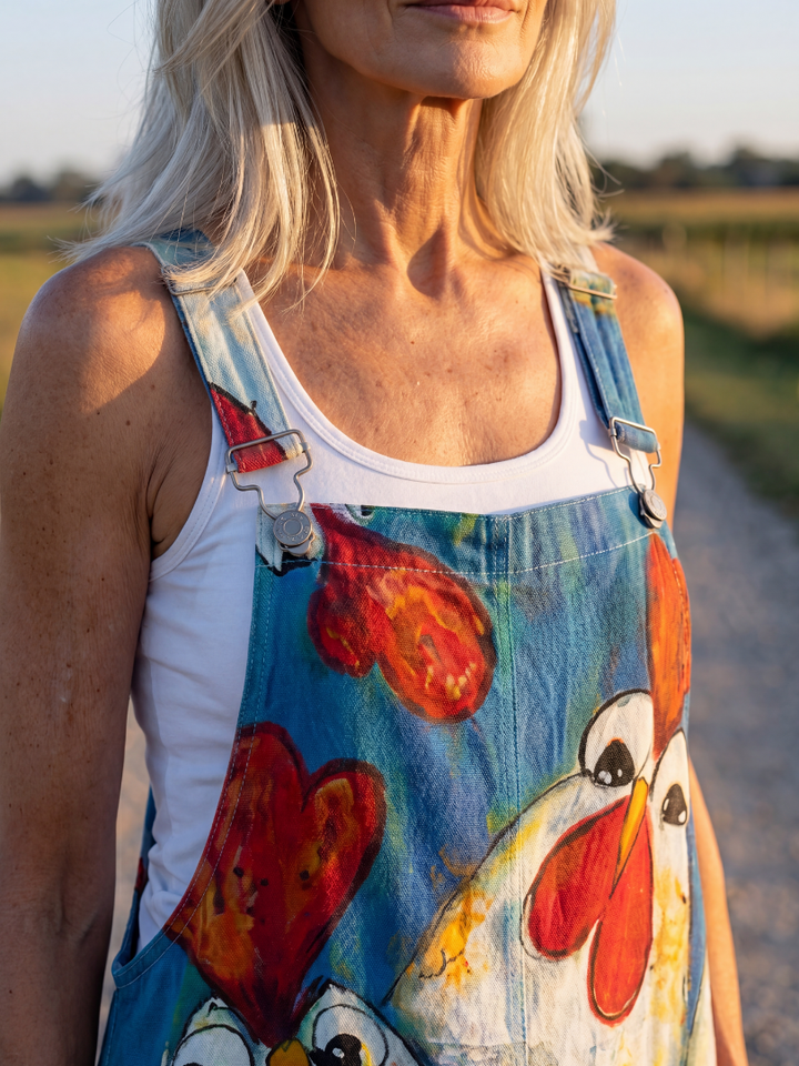 Zanira | Playful Motif Jumpsuit