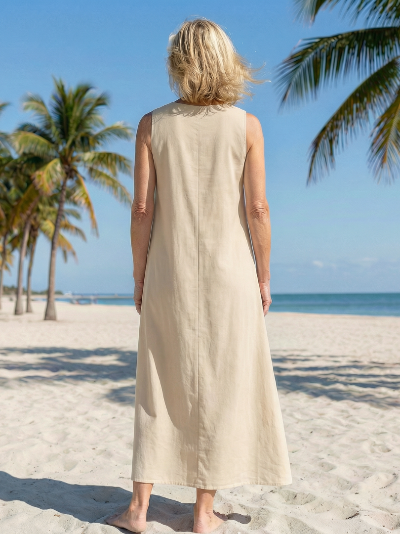 Evania | Gentle Fall Maxi Dress