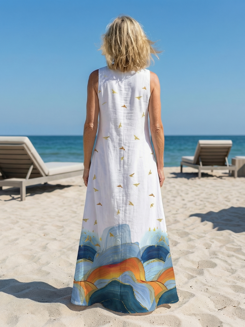Selora | Calm Line Maxi Dress