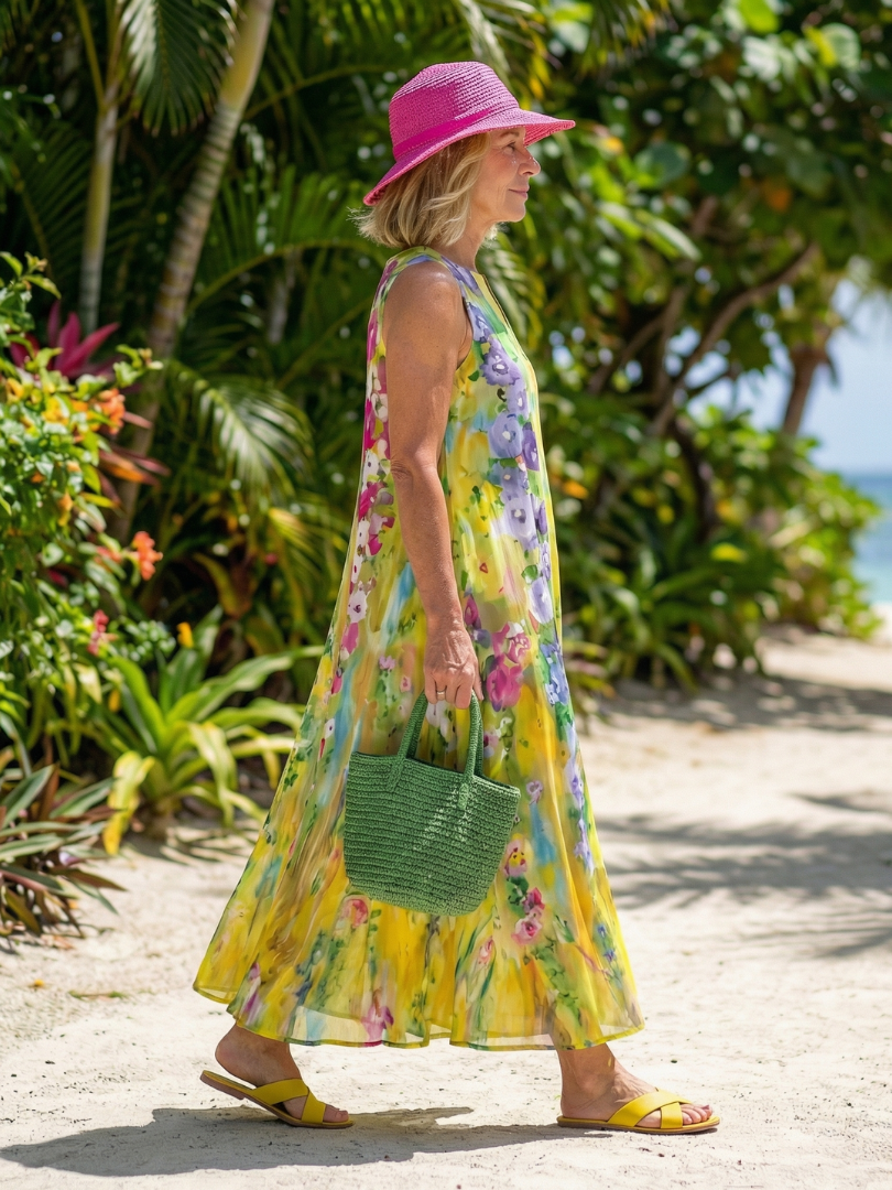Zalina | Light Flow Maxi Dress