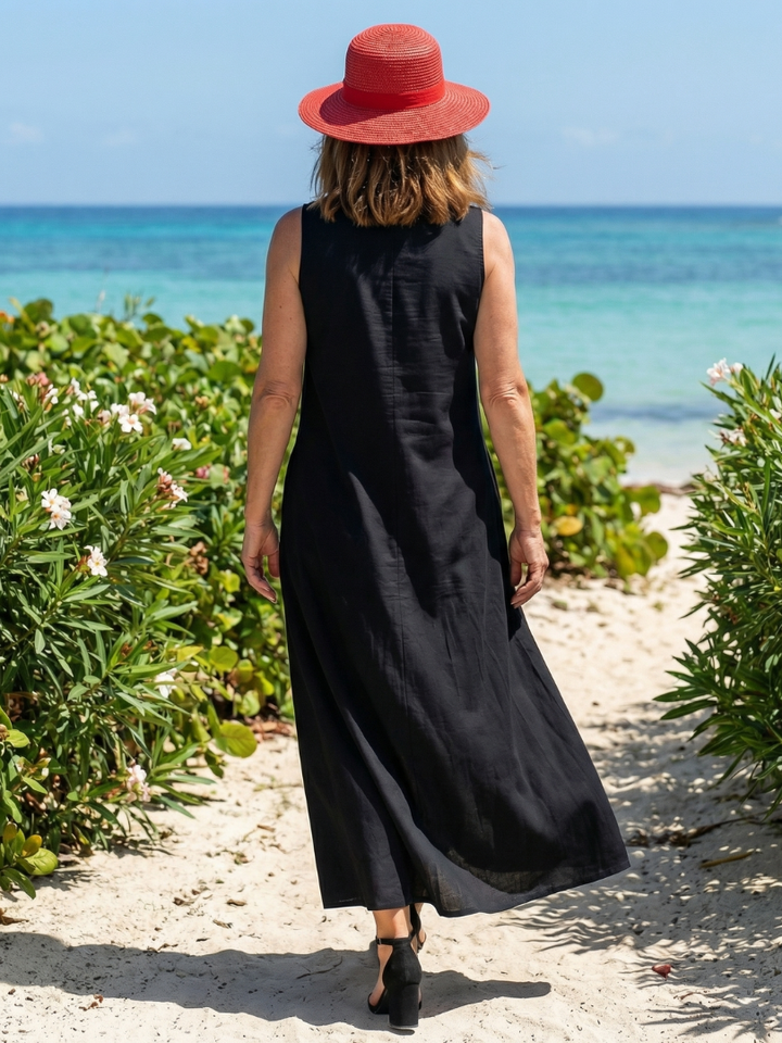 Sienna | Soft Rose Maxi Dress