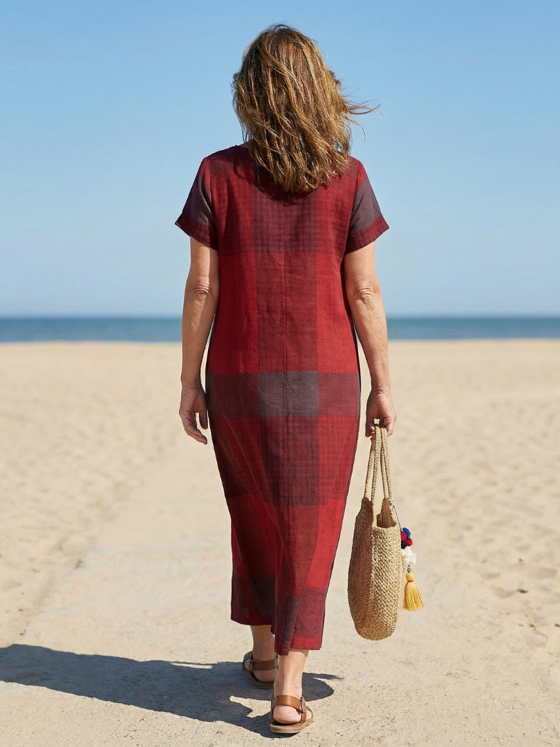 Soraya | Relaxed Line Midi Dress