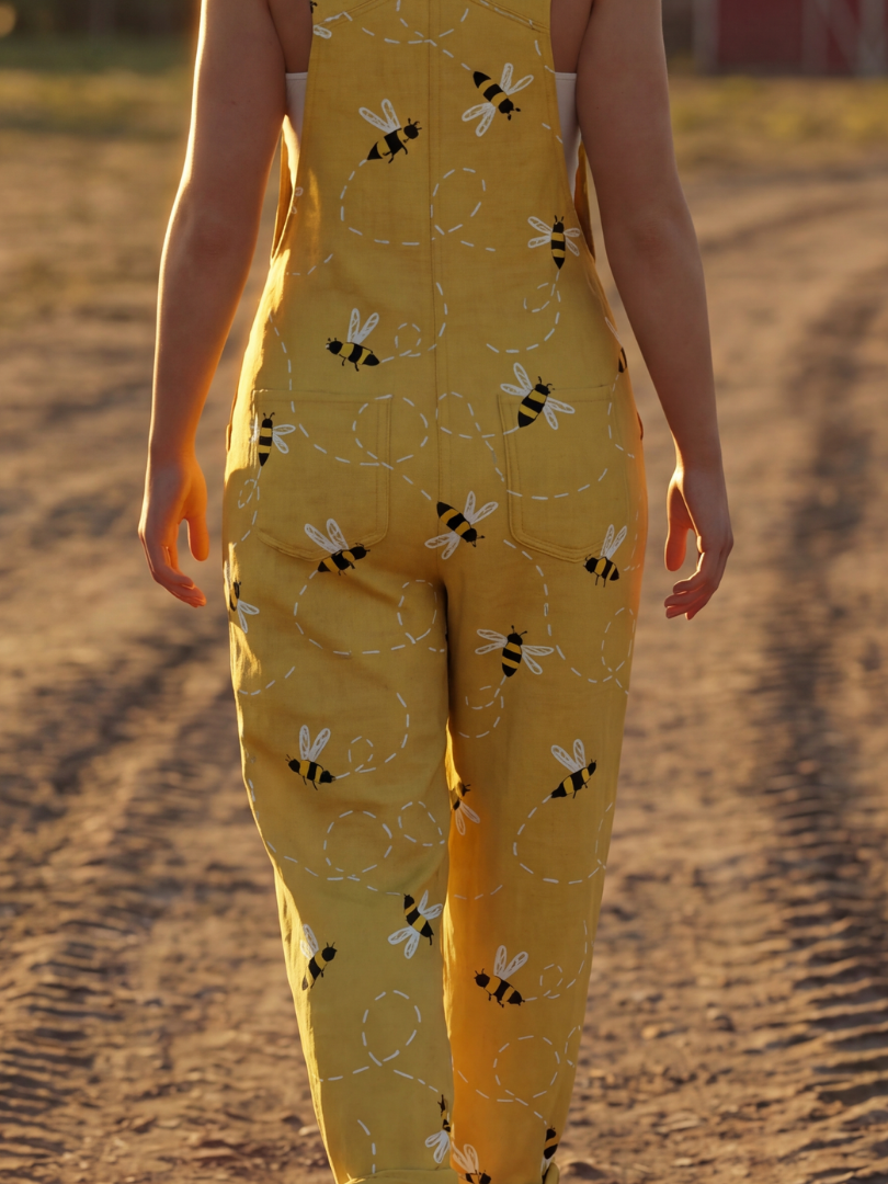 Solena | Light HoneyBee Jumpsuit