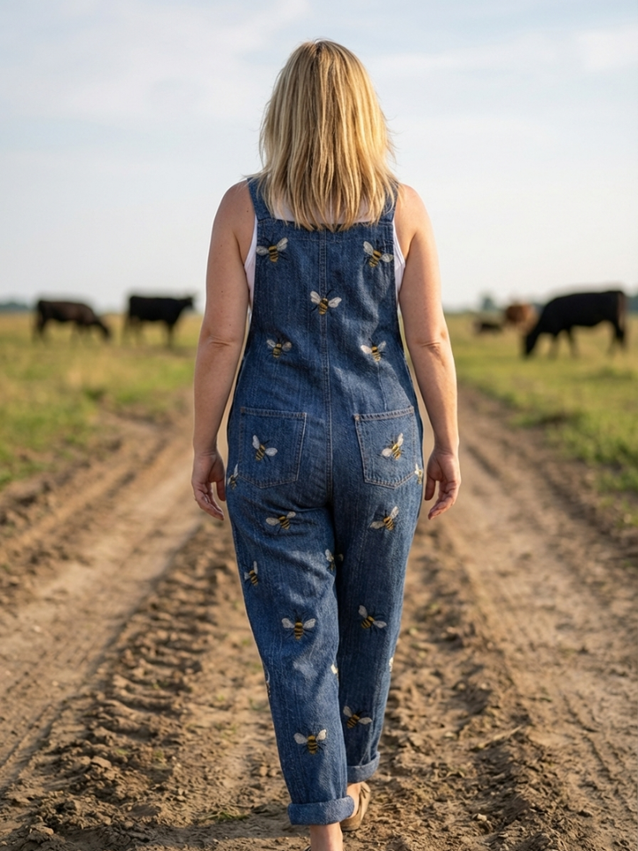 Melira | Bee Strap Jumpsuit