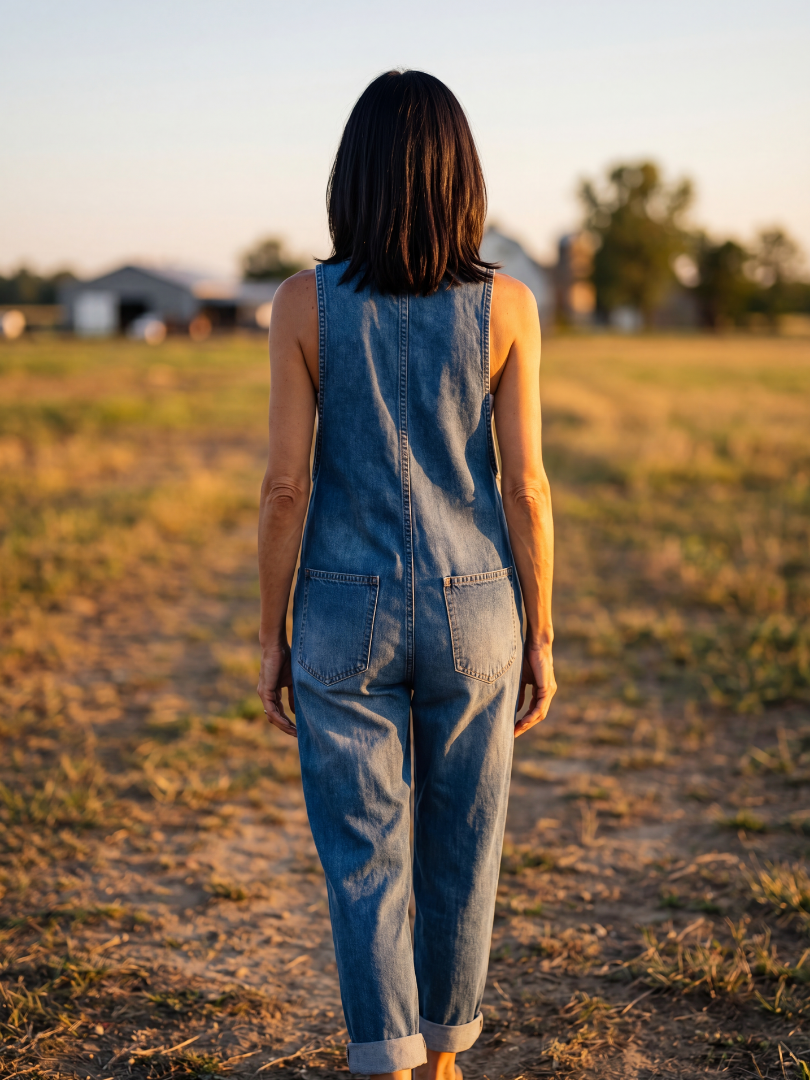 Serelle | Rooster Motif Jumpsuit