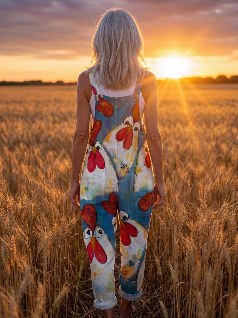 Zanira | Playful Motif Jumpsuit