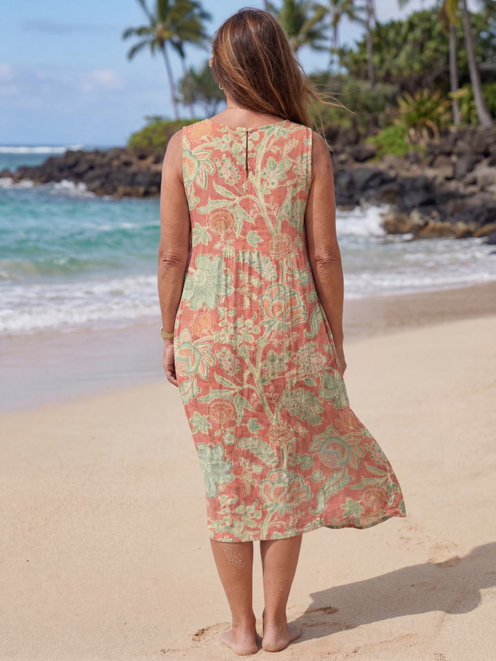 Amaya | Beach Midi Dress