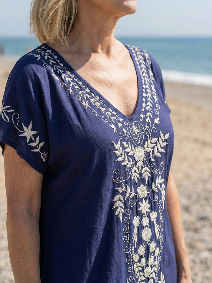 Virelle | Light Drape Midi Dress