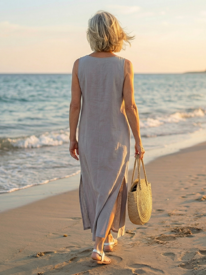 Calira | Airy Flow Midi Dress