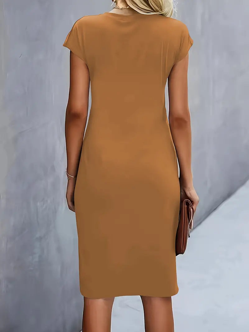 Anna | Stylish Round Neck Dress