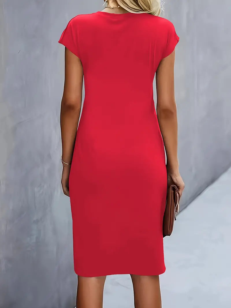 Anna | Stylish Round Neck Dress
