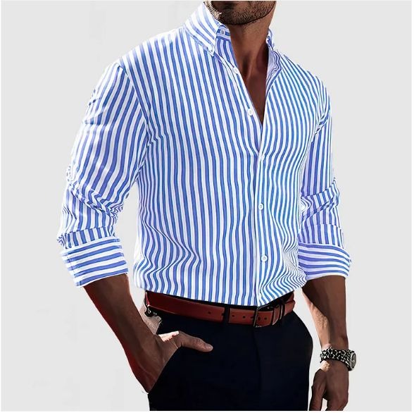 Andrew | Classic Striped Shirt
