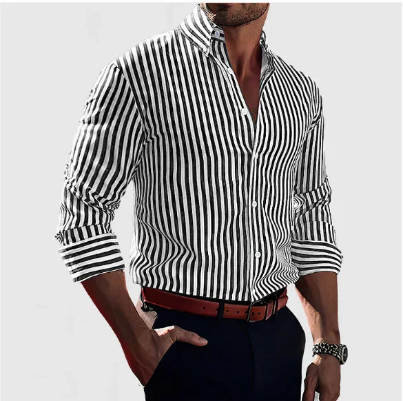 Andrew | Classic Striped Shirt