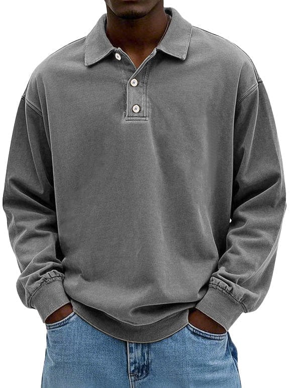 Michael Long Sleeve Polo Shirt