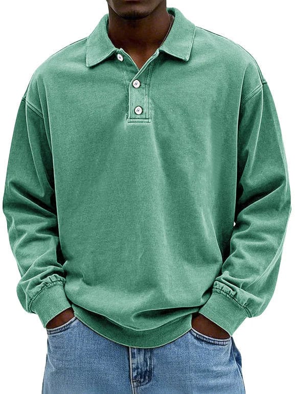 Michael Long Sleeve Polo Shirt